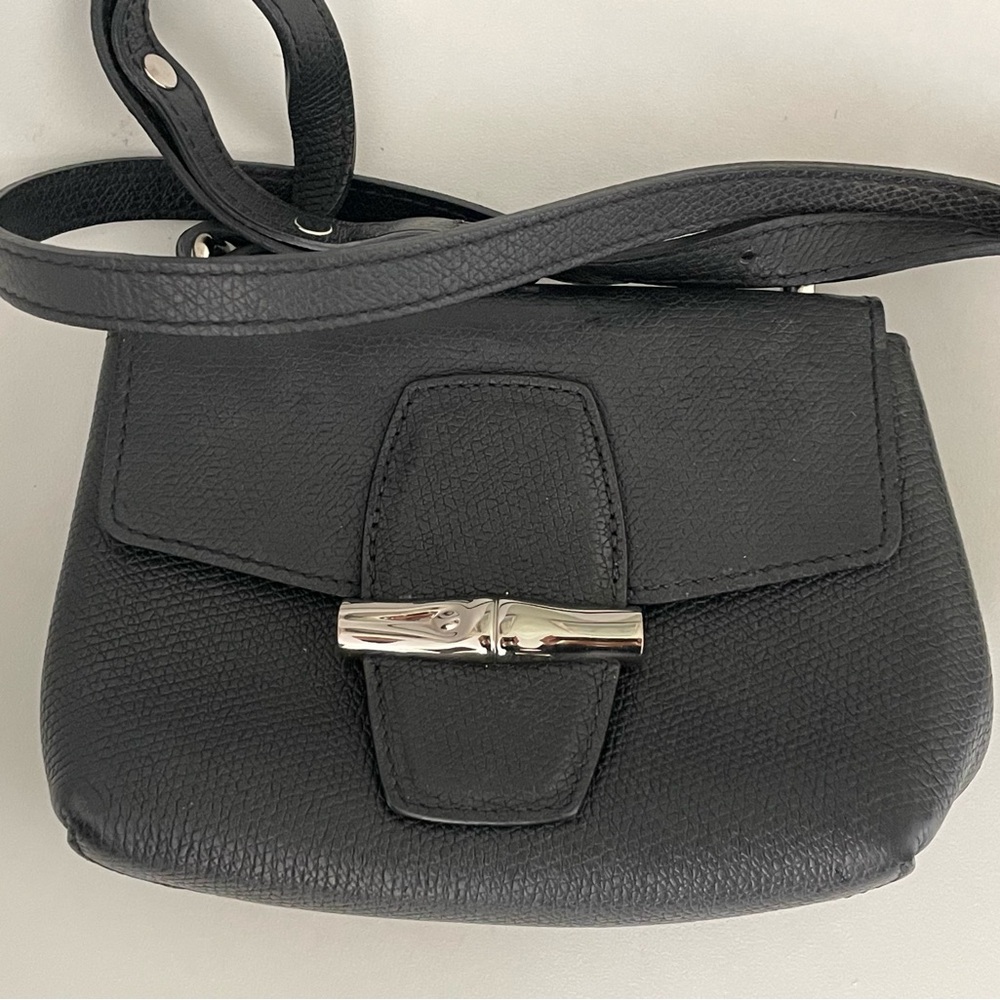 Longchamp small Roseau leather crossbody bag